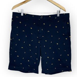 Banana Republic aiden Shorts banana print  size 36